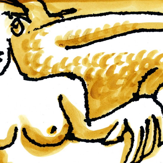 Thierry Marco sirène à l'huile